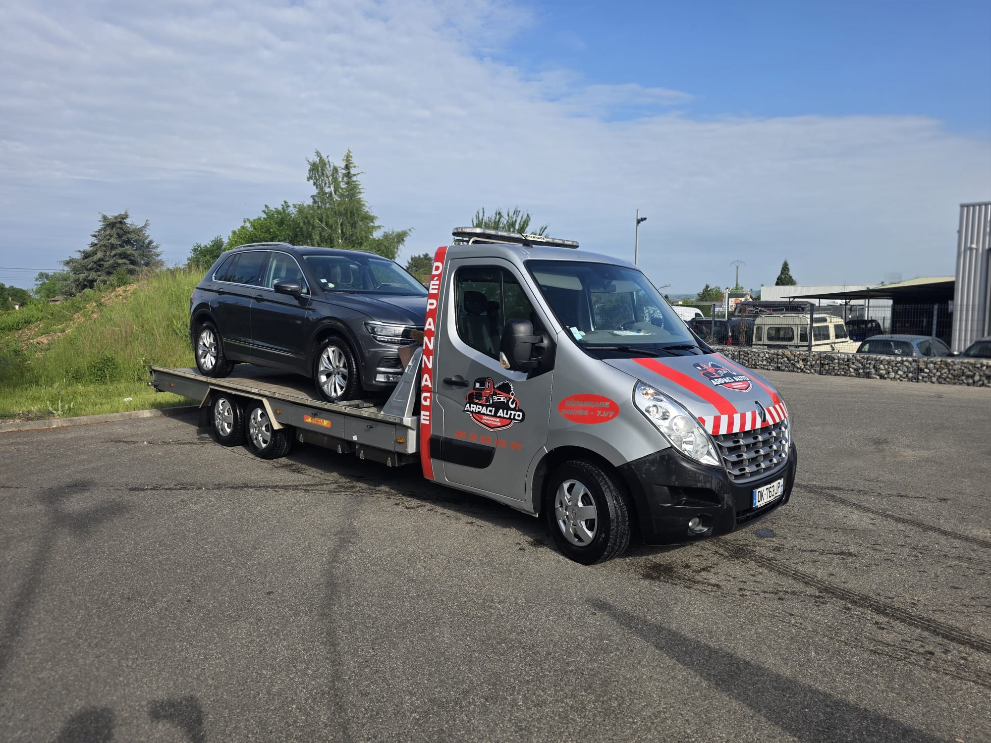 Dépannage et remorquage auto en Auvergne-Rhône-Alpes